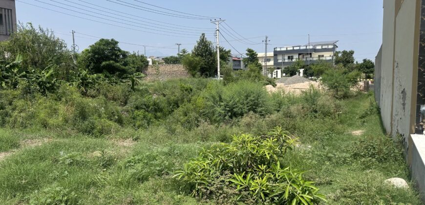 1 Kanal South Corner Plot for Sale in Regi Model Town Zone 3 Sector D3 Peshawar