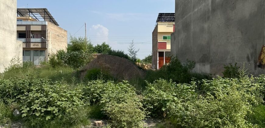 5 Marla Heighted Plot for Sale on 15 Meter Road in Regi Model Town (Zone 4, Sector C1, Plot No. 41)