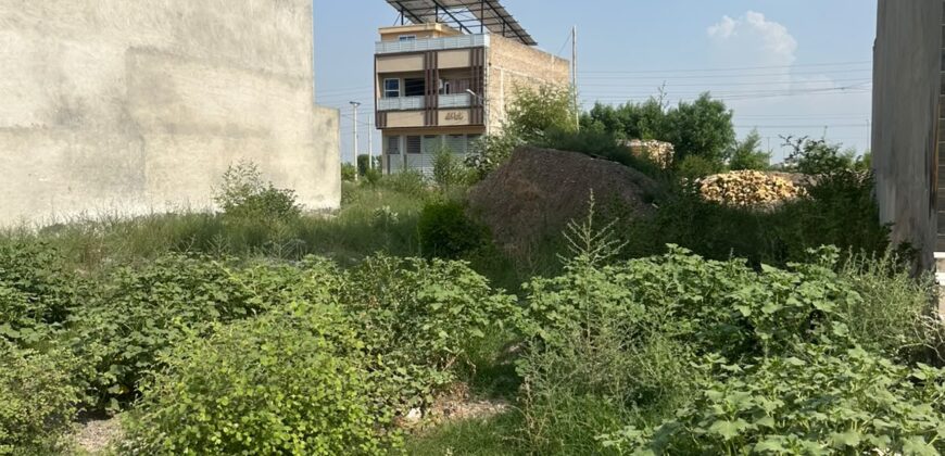 5 Marla Heighted Plot for Sale on 15 Meter Road in Regi Model Town (Zone 4, Sector C1, Plot No. 41)