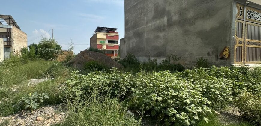 5 Marla Heighted Plot for Sale on 15 Meter Road in Regi Model Town (Zone 4, Sector C1, Plot No. 41)