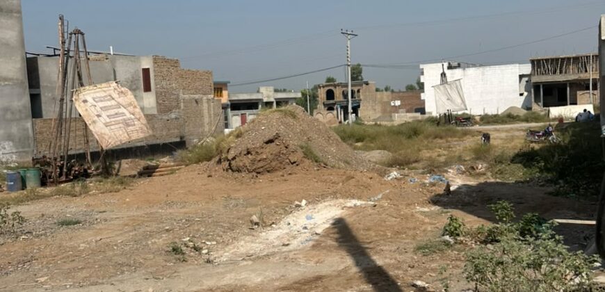 7 Marla Plot for Sale in Professor Model Town Peshawar Plot 205