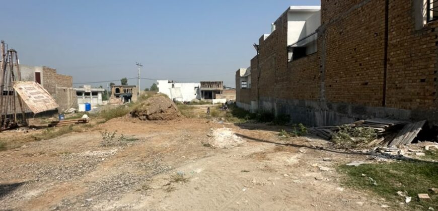 7 Marla Plot for Sale in Professor Model Town Peshawar Plot 205